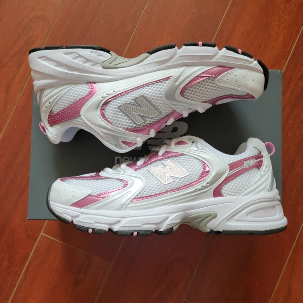 New Balance Women's 530 - White Pink Sugar